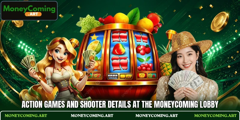 Action games and shooter details at the MoneyComing lobby