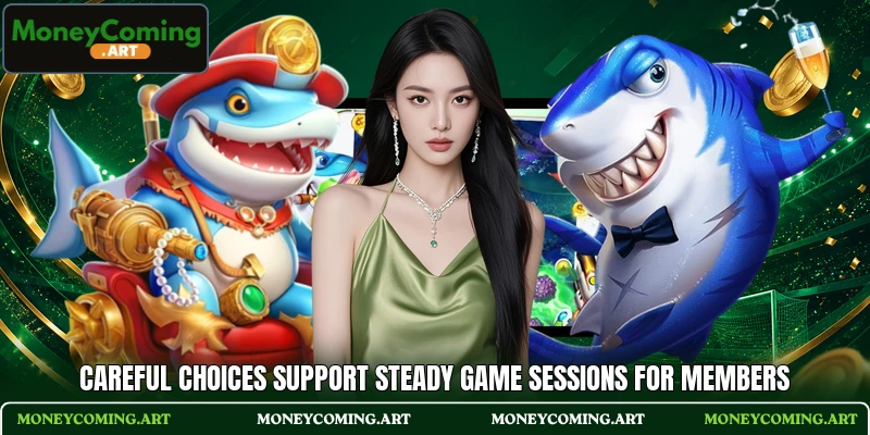 Careful choices support steady game sessions for members