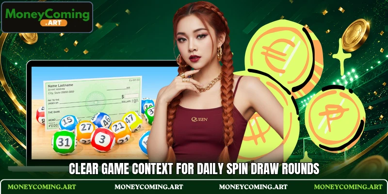 Clear game context for Daily Spin Draw rounds