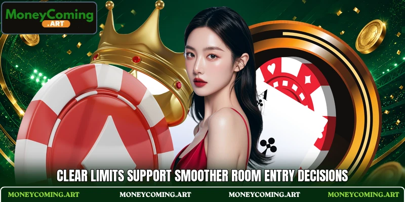 Clear limits support smoother room entry decisions Clear limits support smoother room entry decisions