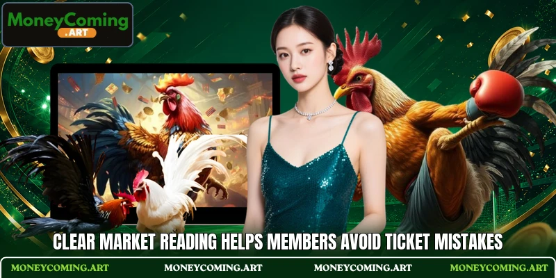 Clear market reading helps members avoid ticket mistakes