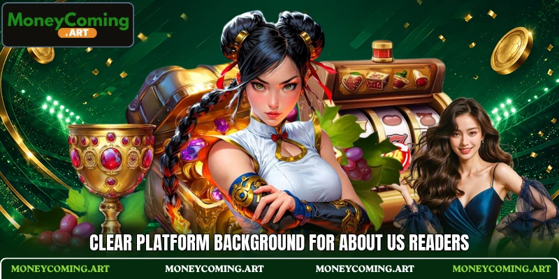 Clear platform background for about us readers Clear platform background for about us readers