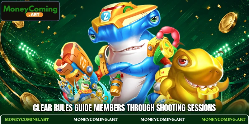 Clear rules guide members through shooting sessions Clear rules guide members through shooting sessions