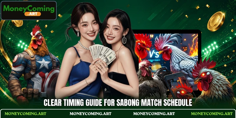 Clear timing guide for Sabong Match Schedule