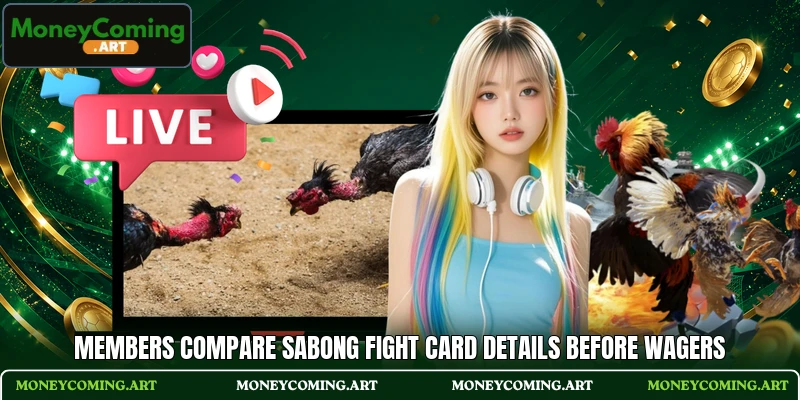 Members compare Sabong Fight Card details before wagers Members compare Sabong Fight Card details before wagers