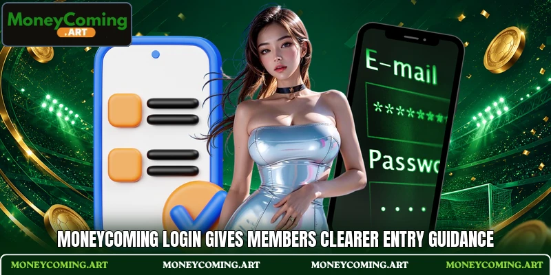 MoneyComing login gives members clearer entry guidance