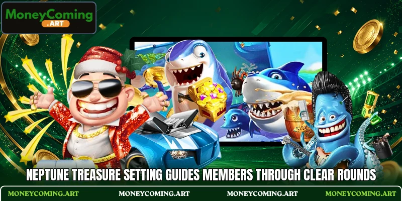 Neptune Treasure setting guides members through clear rounds