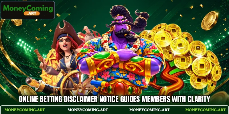 Online betting disclaimer notice guides members with clarity Online betting disclaimer notice guides members with clarity