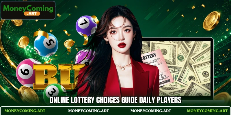 Online lottery choices guide daily players