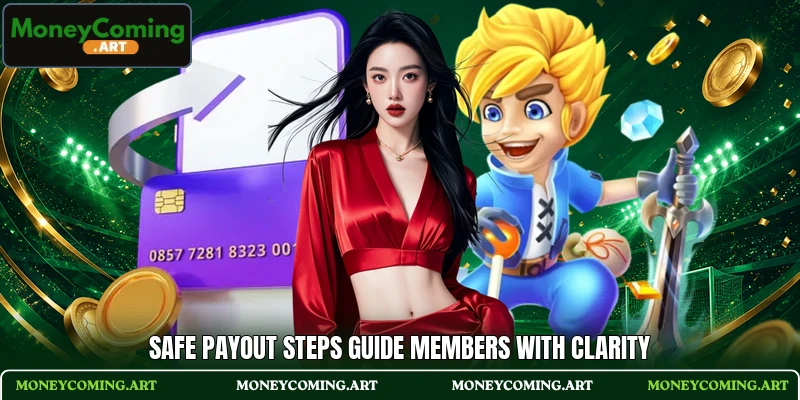 Safe payout steps guide members with clarity