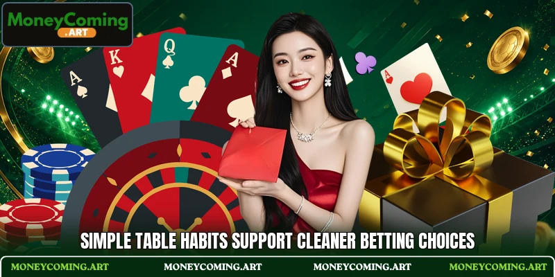 Simple table habits support cleaner betting choices Simple table habits support cleaner betting choices