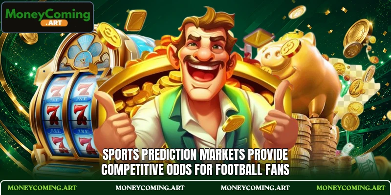 Sports prediction markets provide competitive odds for football fans